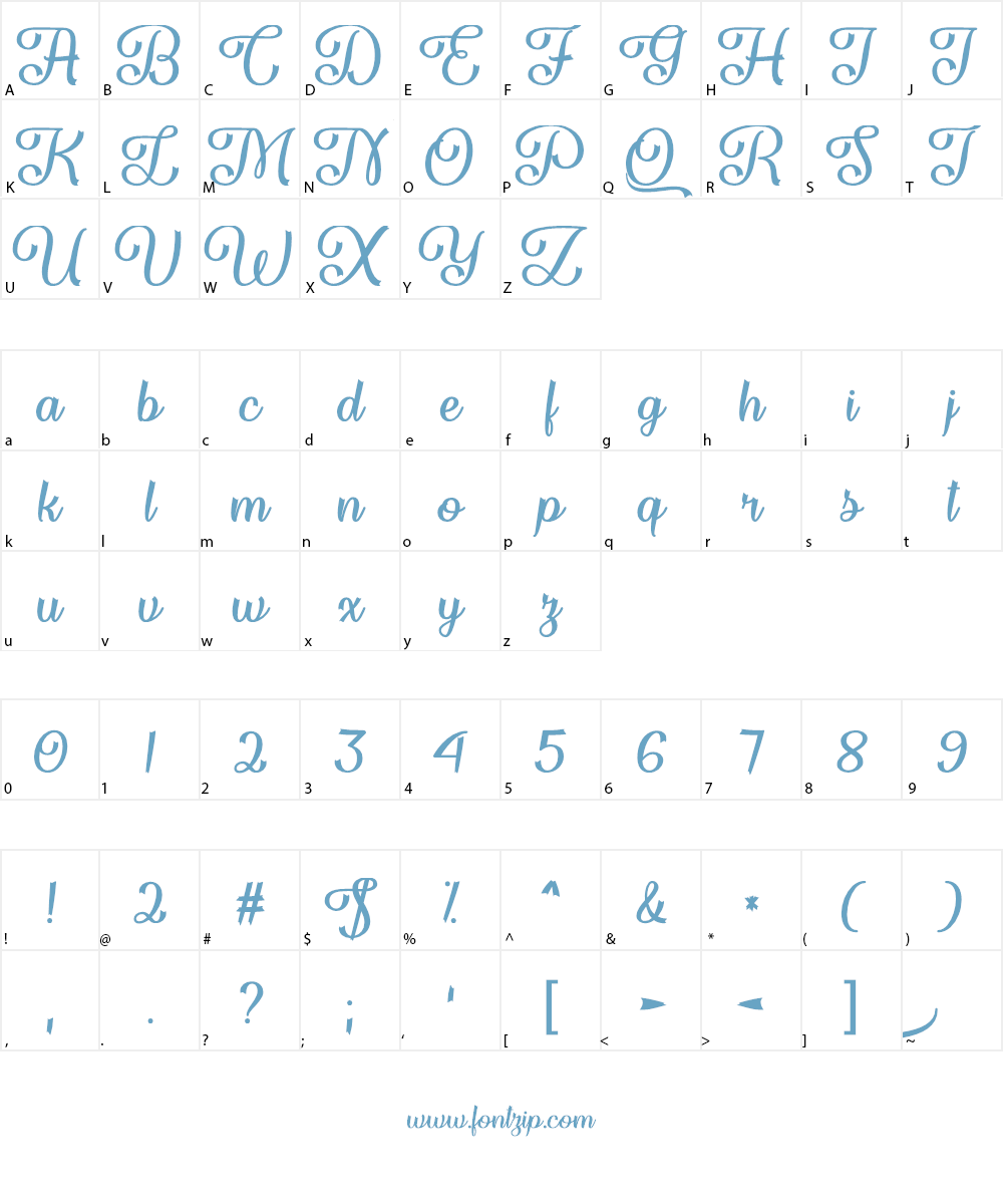 Flame Fetish Font Character